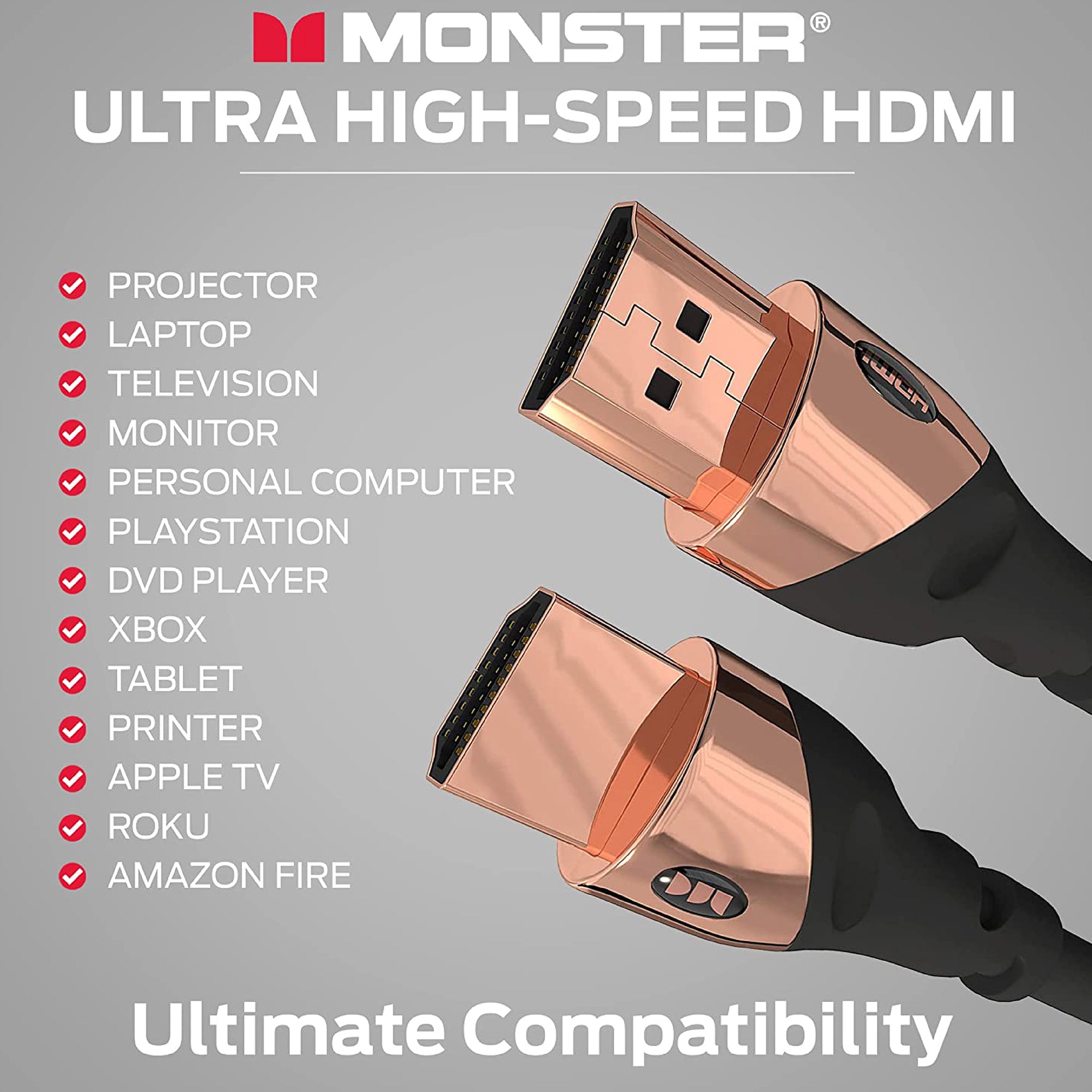 HDMI Cable Rose Gold